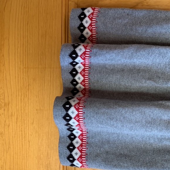 EUC Gymboree holiday sweater dress - size 5 - Picture 4 of 5